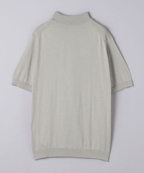 JOHN SMEDLEY＞ ARBER/コットン ショートスリーブ モックネック
