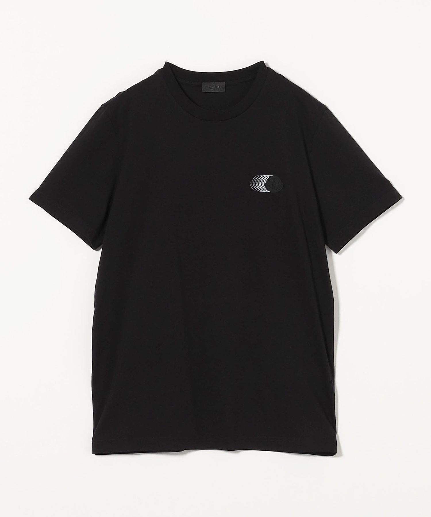 Moncler｜新作ロゴ入り上質Tシャツ ブラック 高品質素材 洗練 Moncler ロゴ Tシャツ | ブラック | FARFETCH JP