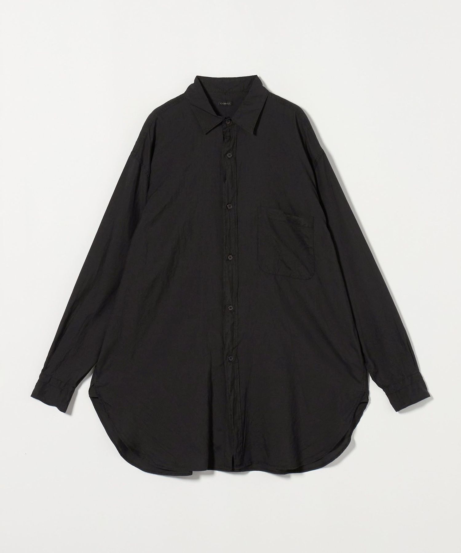 COMOLI＞GARMENT DYED SHIRT/ガーメントダイ シャツ