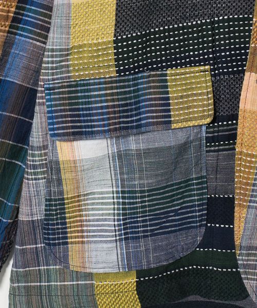 ENGINEERED GARMENTS パッチワークロイタージャケット　S エンジニアードガーメンツパッチワークロイタージャケット