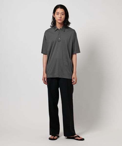 値下げ！ 美品！UNITED ARROWS & SONS ブラックポロシャツ ユナイテッドアローズ(UNITED ARROWS) メンズポロシャツ | 通販