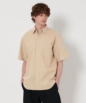 UNITED ARROWS/メンアサ フライフロント ショートスリーブシャツ/シャツ / ブラウス