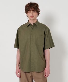 UNITED ARROWS/メンアサ フライフロント ショートスリーブシャツ/シャツ / ブラウス