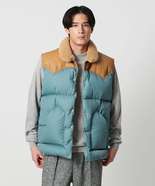 ロッキーマウンテン×ユナイテッドアローズ　ダウンベスト Rocky Mountain Featherbed - ユナイテッドアローズ別注ロッキー