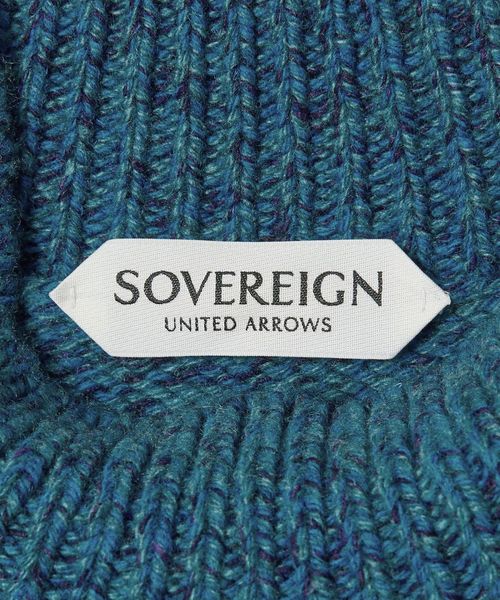 SOVEREIGN＞ ウール カシミヤ ムリネ ハイネック ニット