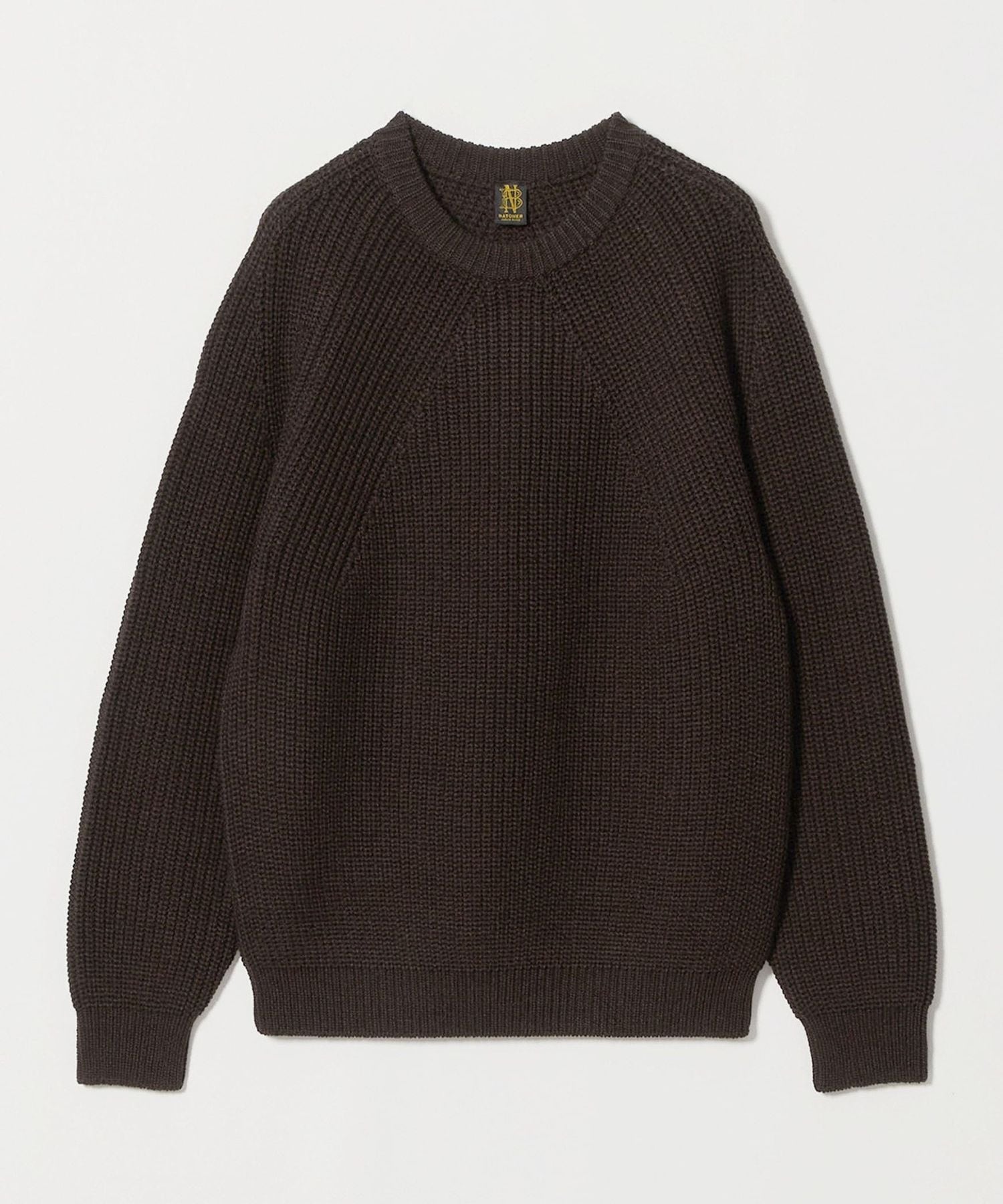 BATONER＞SIGNATURE CREW NECK/シグニチャークルーネック ニット