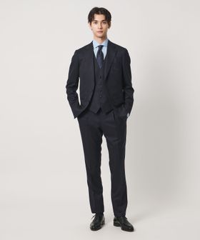 UNITED ARROWS/タスマニア ウール ギャバジン 5ボタン ベスト/スーツ ベスト