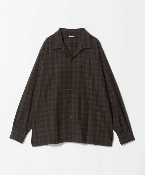 A.PRESSE/＜A.PRESSE＞Silk Nep Loop Collar Shirts/ループカラーシャツ/シャツ / ブラウス