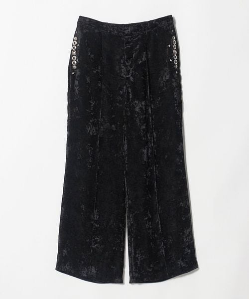 TOGA VIRILIS/＜TOGA VIRILIS＞CRUSHED VELVET DRAWSTRING PANTS/クラッシュド ベルベット ドローストリングパンツ/イージーパンツ