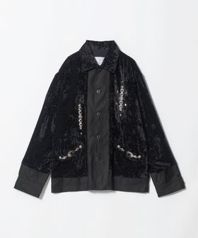 TOGA VIRILIS/＜TOGA VIRILIS＞CRUSHED VELVET BLOUSON/クラッシュ ベルベット ブルゾン/その他コート / ブルゾン