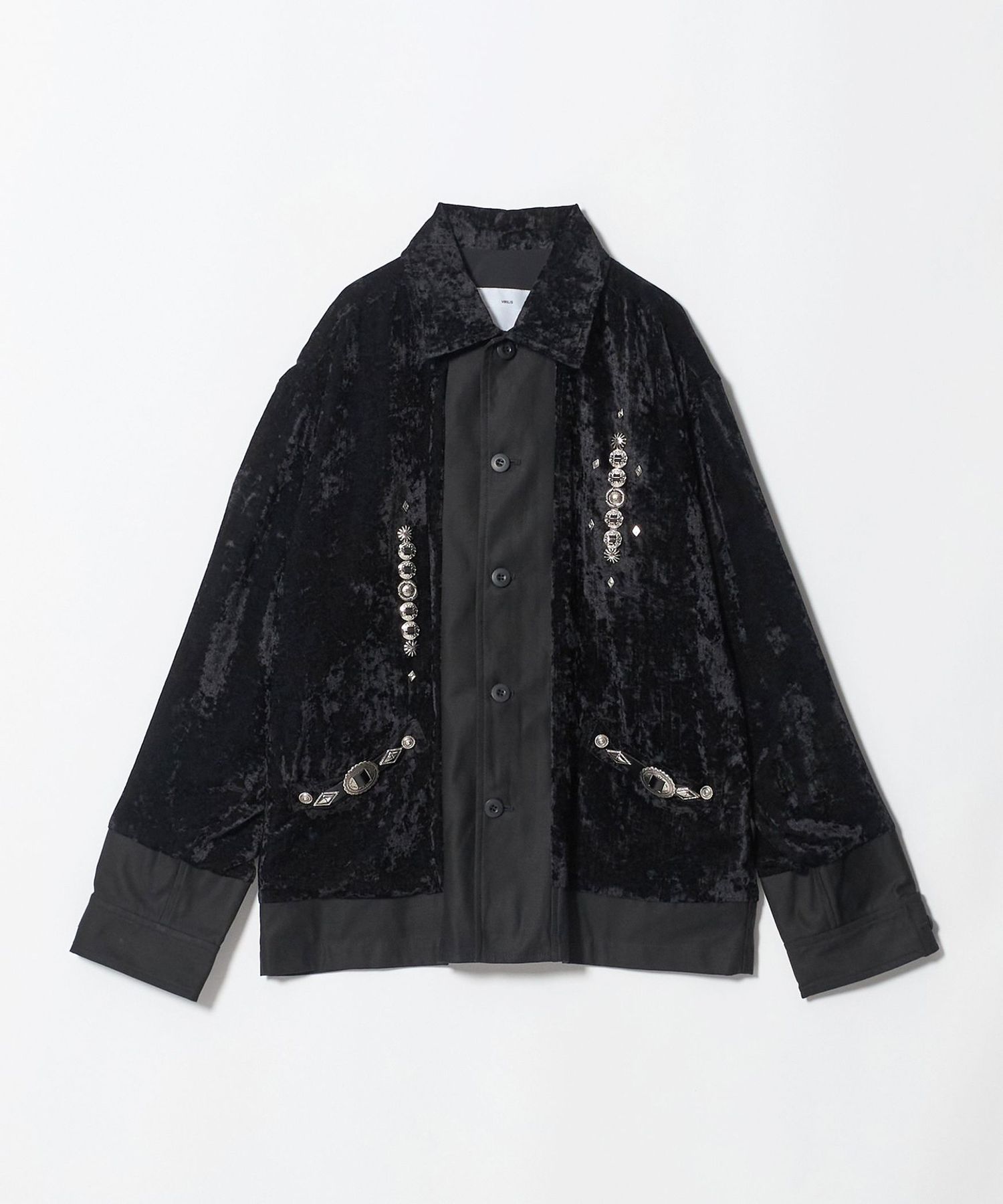 TOGA VIRILIS＞CRUSHED VELVET BLOUSON/クラッシュ ベルベット ブルゾン