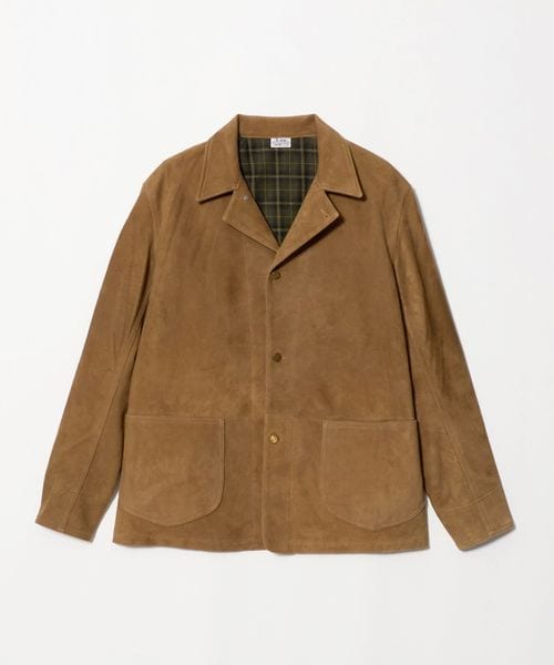 Lee x Scye for UNITED ARROWS/＜Lee x Scye for UNITED ARROWS＞SUEDE  LOCO JACKET/スエード カバーオール/カバ―オール