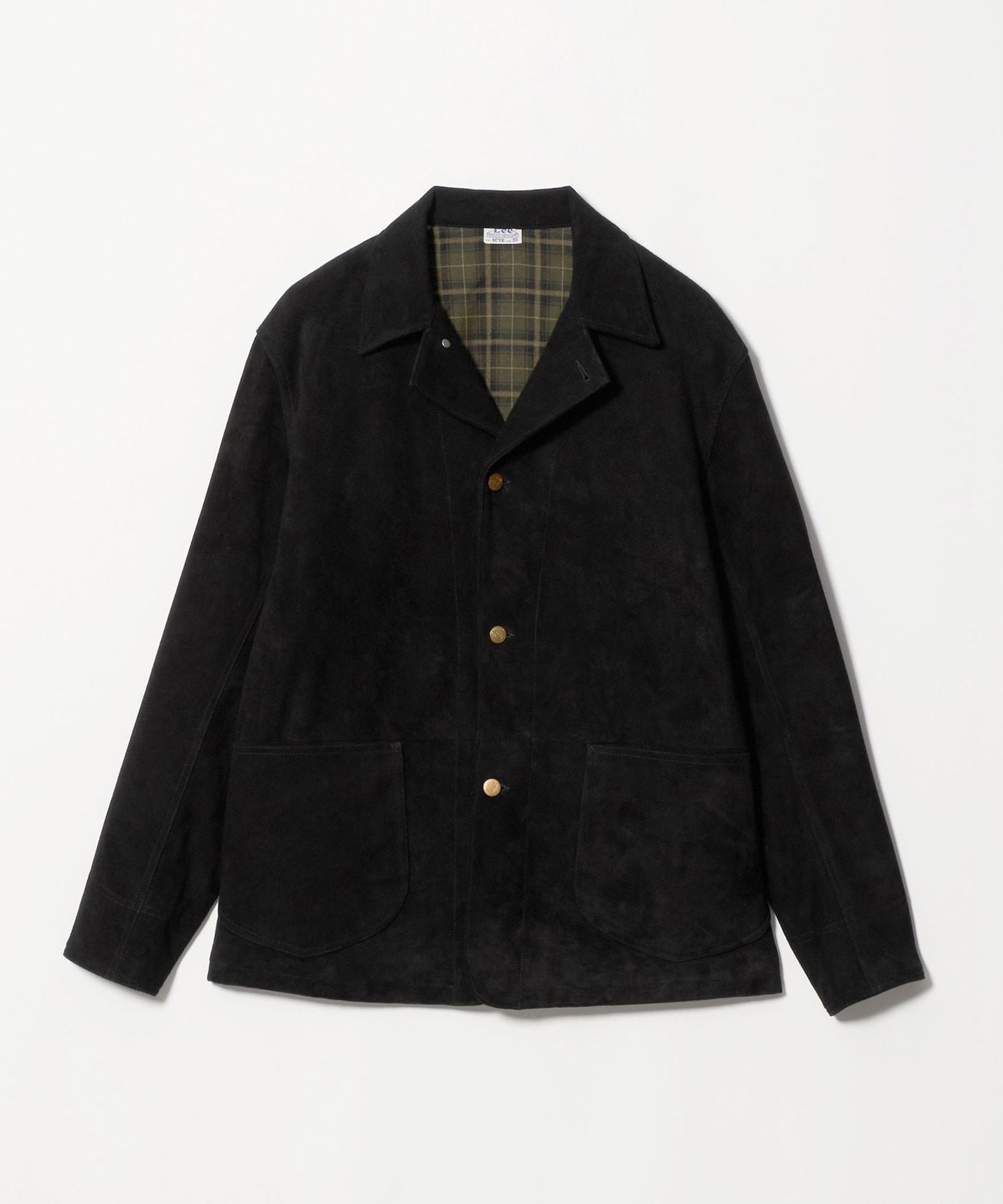 Lee x Scye for UNITED ARROWS＞SUEDE LOCO JACKET/スエード カバーオール