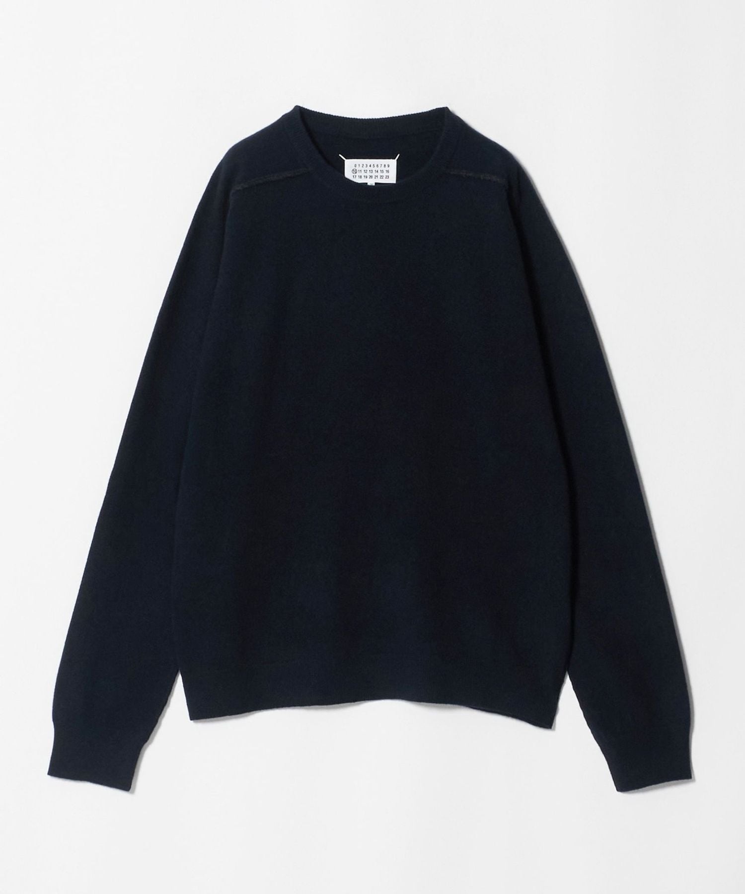 マルジェラ　19aw ニット　クルーネック　カットソー　黒　セーター MAISON MARGIELA＞クルーネックセーター
