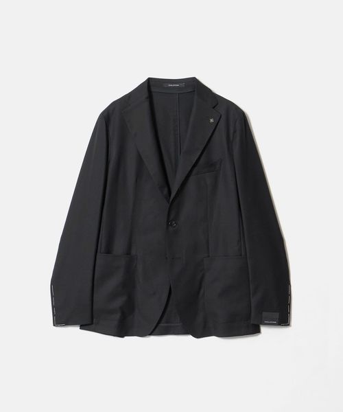 TAGLIATORE/＜TAGLIATORE＞ ブラック ソリッド シングル 2ボタン テーラードジャケット/セットアップ ジャケット