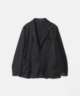TAGLIATORE/＜TAGLIATORE＞ ブラック ソリッド シングル 2ボタン テーラードジャケット/セットアップ ジャケット