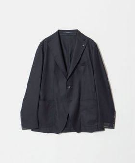 TAGLIATORE/＜TAGLIATORE＞ネイビー ソリッド シングル 2ボタン テーラードジャケット/セットアップ ジャケット