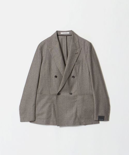 TAGLIATORE/＜TAGLIATORE＞ハウンドトゥース ダブル 4ボタン テーラードジャケット/セットアップ ジャケット