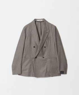 TAGLIATORE/＜TAGLIATORE＞ハウンドトゥース ダブル 4ボタン テーラードジャケット/セットアップ ジャケット