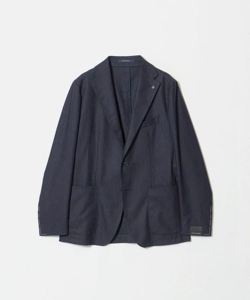 TAGLIATORE/＜TAGLIATORE＞チョークストライプ シングル 2ボタン テーラードジャケット/セットアップ ジャケット