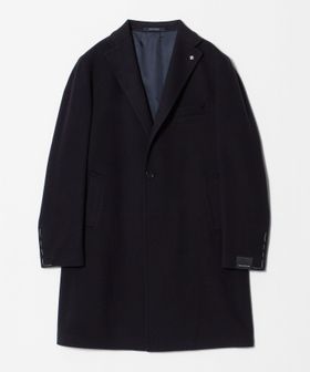 TAGLIATORE/＜TAGLIATORE＞ ソリッド ネイビー チェスターコート/チェスターコート