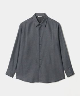 AURALEE/＜AURALEE＞WOOL SHIRT/レギュラカラーシャツ/シャツ / ブラウス
