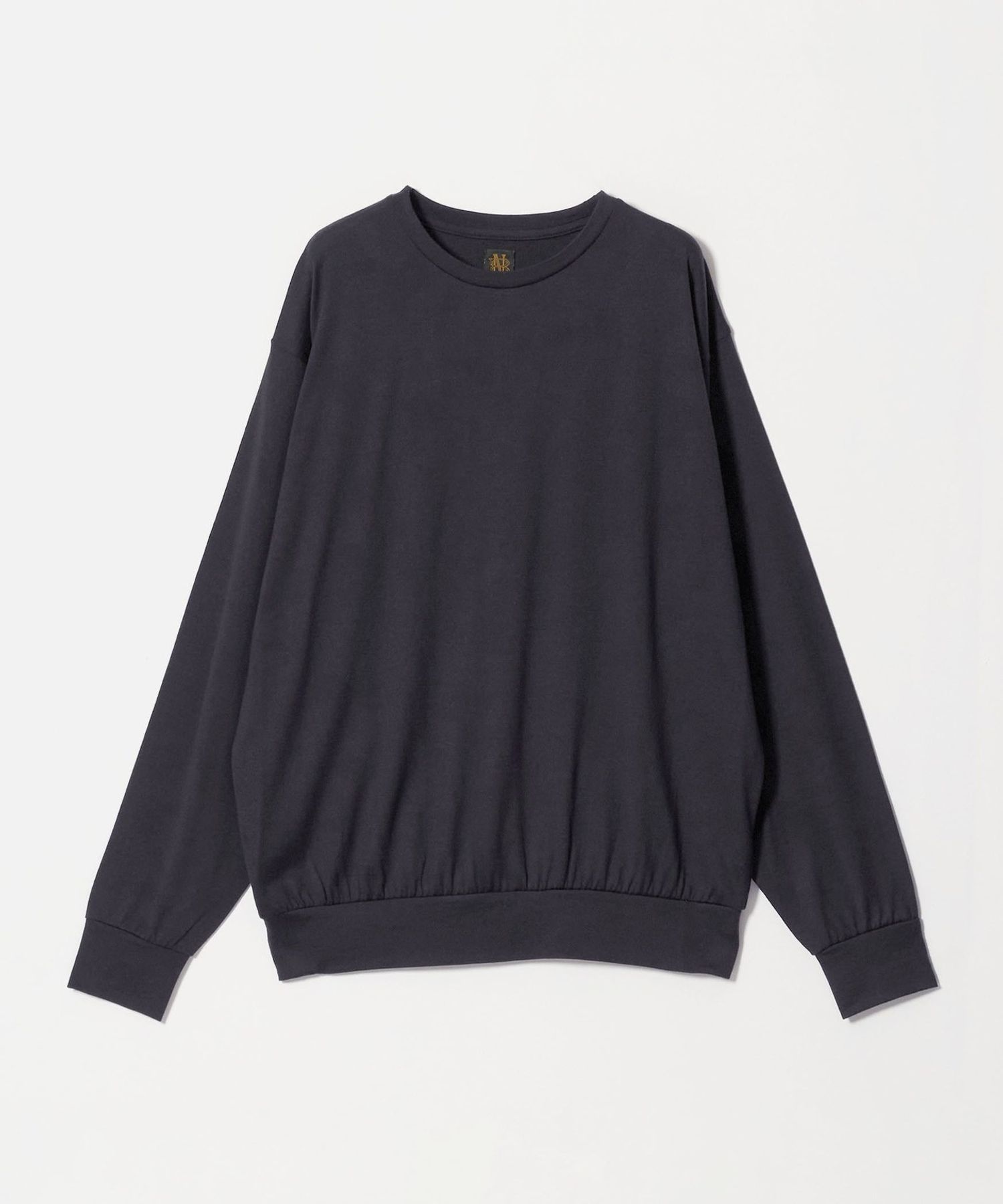 BATONER ユナイテッドアローズ別注 ウール100% Tシャツ 黒 サイズ2 別注】＜BATONER＞ウール クルーネック Tシャツ