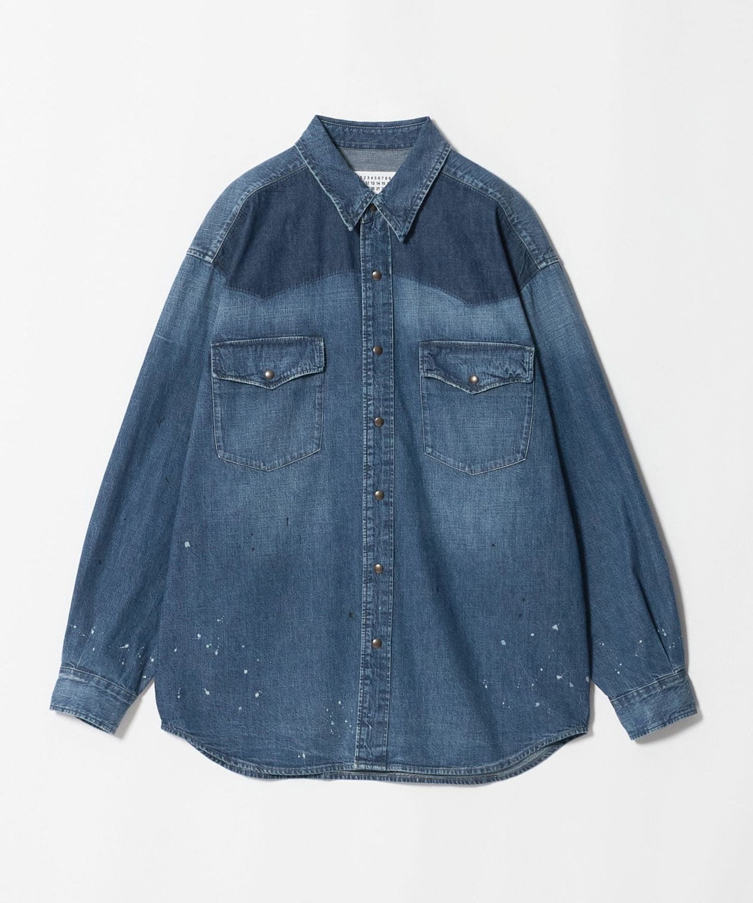 MAISON MARGIELA＞デニム シャツ