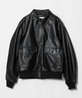 HYKE/＜HYKE＞TYPE A―2 LEATHER FLIGHT JACKET/レザー フライトジャケット/その他コート / ブルゾン