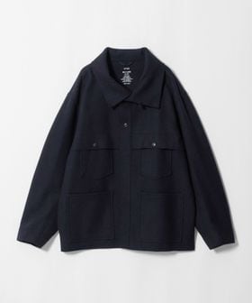HYKE/＜HYKE＞MELTON LOGGER JACKET/メルトン ロガージャケット/その他コート / ブルゾン