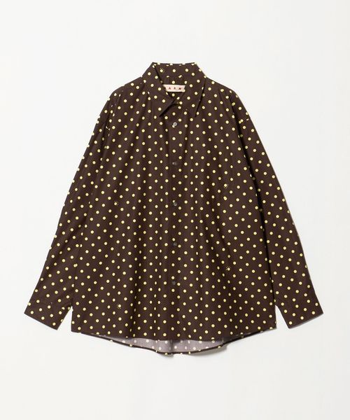 MARNI/＜MARNI＞ ポプリン ポルカドット プリントシャツ/シャツ / ブラウス