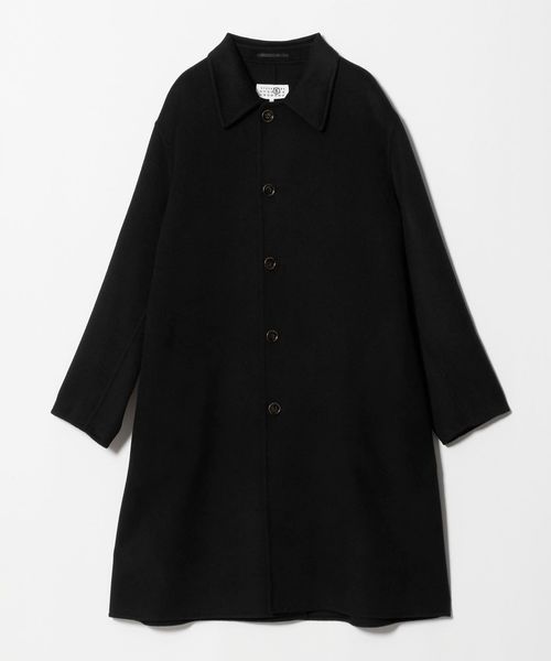 MM6 Maison Margiela/＜MM6 Maison Margiela＞ダブルフェイス コート/ステンカラーコート