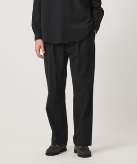 UNITED ARROWS/ナイロン/ポリウレタン エコニール 2プリーツ パンツ タテヨコストレッチ/イージーパンツ