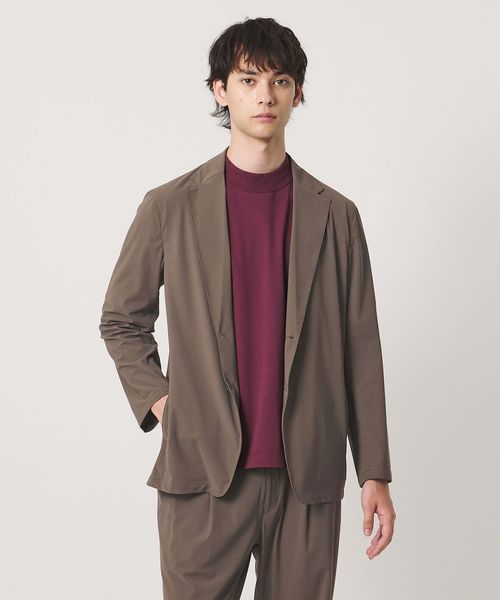 UNITED ARROWS/ナイロン/ポリウレタン エコニール シングル 2ボタン ジャケット タテヨコストレッチ/セットアップ ジャケット