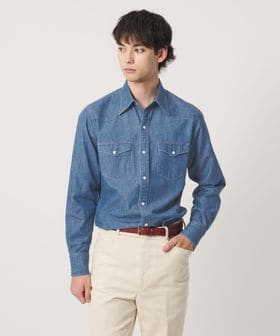 UNITED ARROWS/デニム ウエスタンシャツ/シャツ / ブラウス