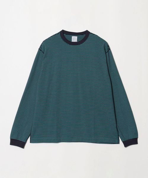 GOOD PEOPLE GOOD STITCHING GOOD PRODUCT/＜GOOD PEOPLE GOOD STITCHING GOOD PRODUCT＞クルーネック ボーダー Tシャツ/Tシャツ / カットソー
