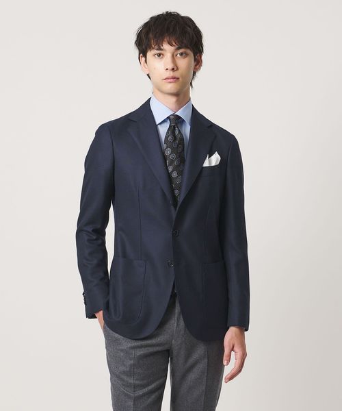 UNITED ARROWS/タスマニアウール ホップサック シングル 3ボタン テーラードジャケット S―MODEL/テーラードジャケット