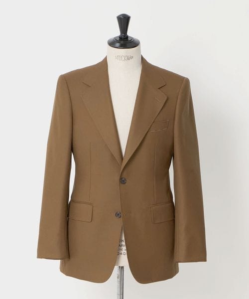 UNITED ARROWS/ギャバジン シングル 2ボタン テーラードジャケット ヨコストレッチ/セットアップ ジャケット