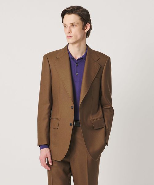 UNITED ARROWS/ギャバジン シングル 2ボタン テーラードジャケット ヨコストレッチ/セットアップ ジャケット
