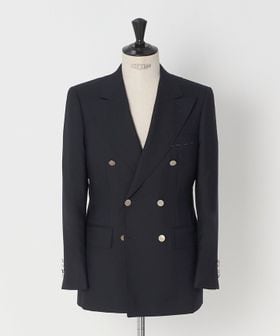 UNITED ARROWS/ネイビー ダブル 6ボタン ブレザー/テーラードジャケット
