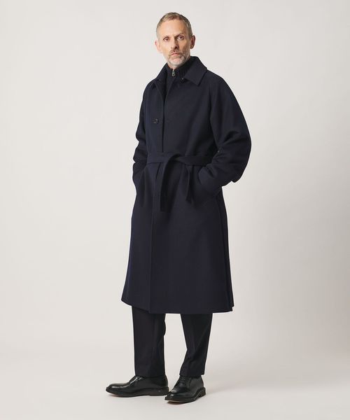 SOVEREIGN/＜SOVEREIGN＞ESSENTIAL/バルカラー ラップコート/ステンカラーコート