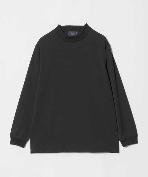HAND ROOM/【別注】＜HAND ROOM＞ドローコード モックネック ロングスリーブ Tシャツ/Tシャツ / カットソー