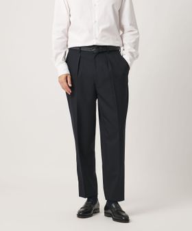 SOVEREIGN/＜SOVEREIGN＞ウール ソリッド 1プリーツ スラックス RELAX MODEL/セットアップ パンツ