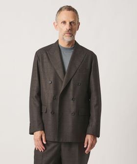 SOVEREIGN/＜SOVEREIGN＞グレンプレイド ダブル 6ボタン テーラードジャケット RELAX MODEL/セットアップ ジャケット