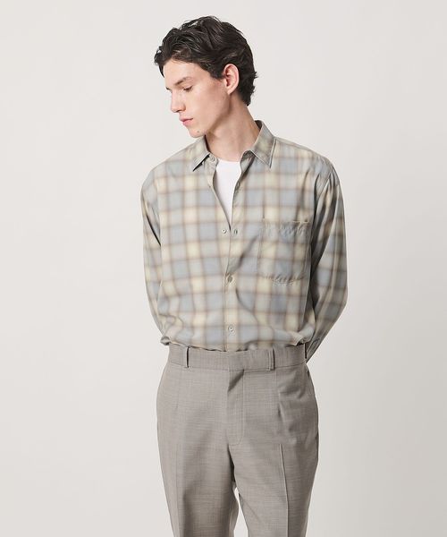 UNITED ARROWS/ワンフォーティ トロピカル レギュラーカラーシャツ/シャツ / ブラウス