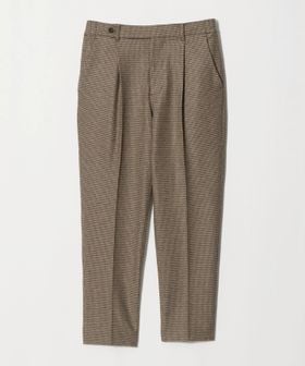 NUMBER M/【別注】＜NUMBER M＞ハウンドトゥース 1プリーツ スラックス/スラックス