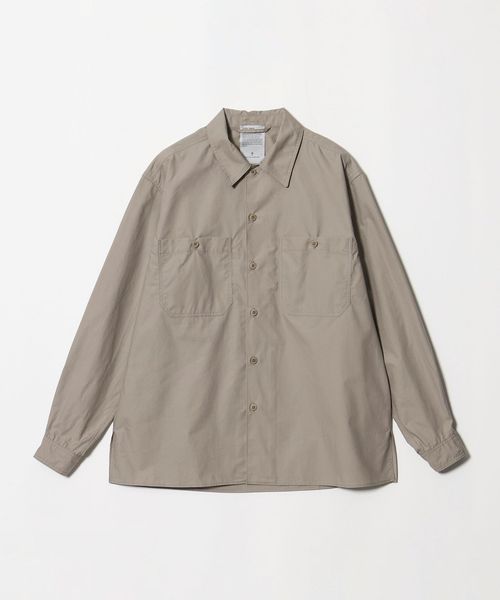 UNITED ARROWS/シオタ ダブルポケット オーバーシャツ「 SLOW &　」/シャツ / ブラウス