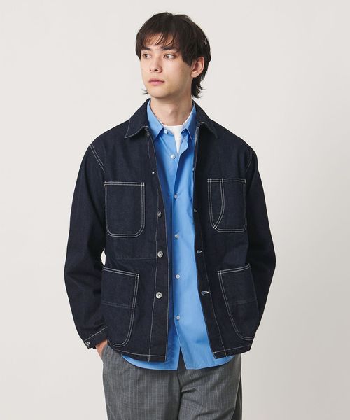 UNITED ARROWS/シオタ ワンウォッシュ スビンデニム カバーオール「 SLOW &　」/カバ―オール