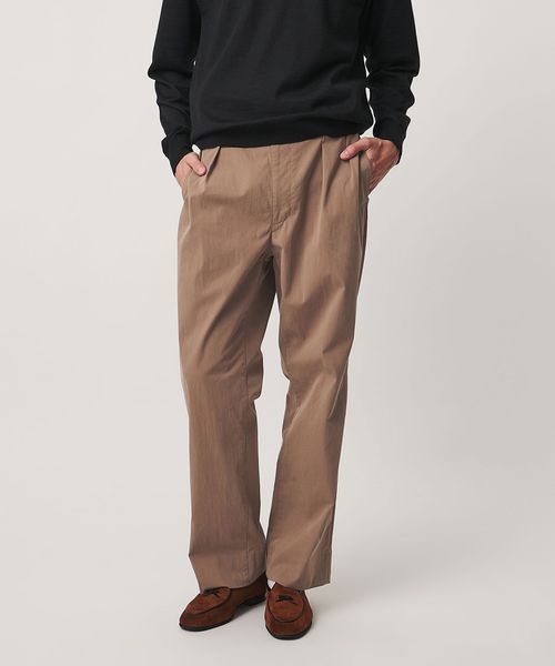 UNITED ARROWS/コットン/ナイロン ギャバピーチ ナチュラルトラウザーズ/その他パンツ