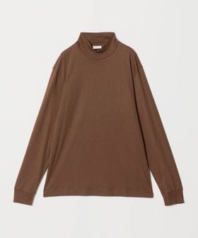 SUNSPEL/＜SUNSPEL＞ブラッシュドコットン ロングスリーブ モックネックTシャツ/Tシャツ / カットソー